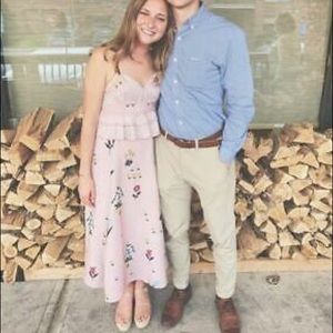 Anthropologie Sahara Floral Dress by Sahil Kocchar